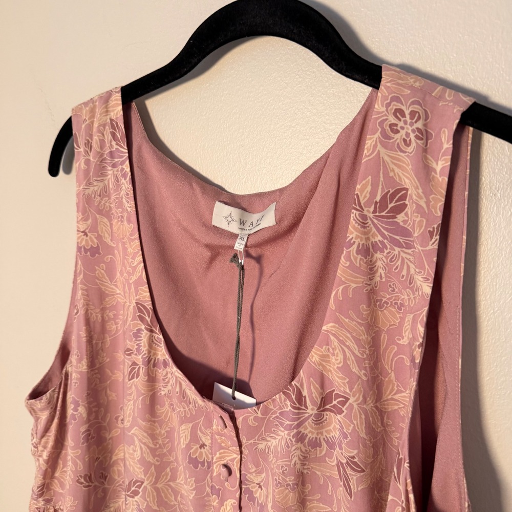 Anthropologie Wayf Romantic Floral Peplum Blouse (XL) NWT Cottagecore Feminine - Picture 3 of 14